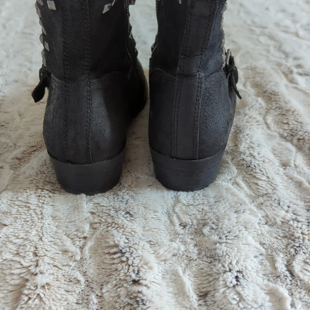 Ralph Lauren Shaelynn Studded Ankle Boots